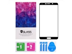 2 Unidades Protector De Pantalla De Vidrio Templado De Cobertura Total 2.5d Para Huawei Mate 10 Negro