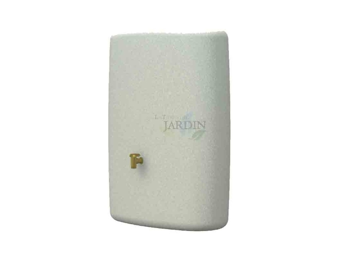 Depósito Exterior de Diseño 275 Litros Beige Medidas: Largo 40 Cm Ancho 80 Cm Alto 105 Cm GRAF
