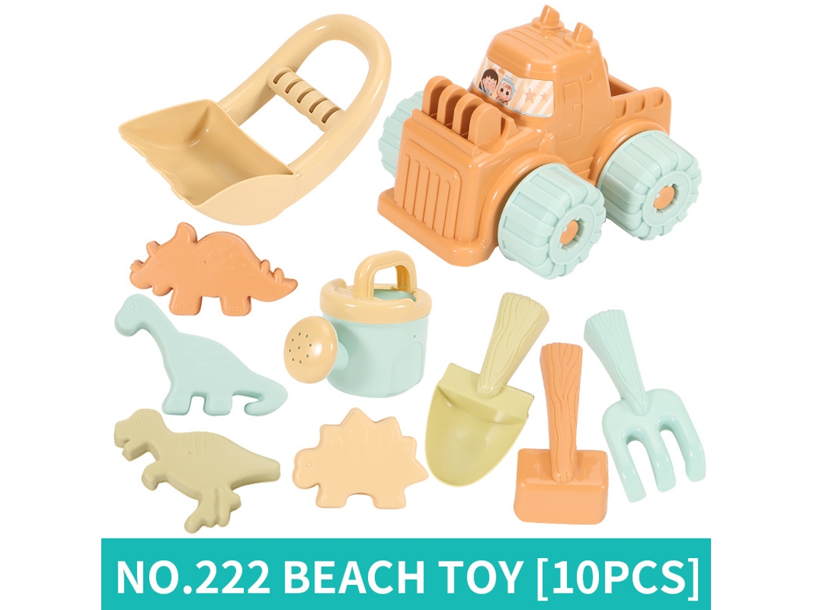 Conjunto De Brinquedos De Praia Yuysan De 10 Peças (222)