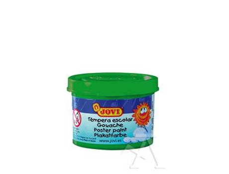 Pack 5 Botes Tempera Jovi 35Ml Verde Oscuro