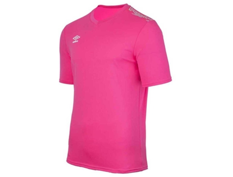 Camiseta de Hombre para Fútbol UMBRO Baikal Rosa (L)