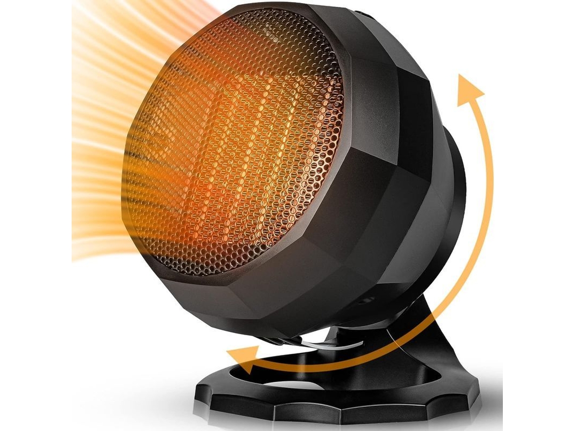 Calefactor Eléctrico Ptc De 1800 W, Termostato Inteligente, 3 Niveles De Intensidad, Para El Hogar Y El Baño.