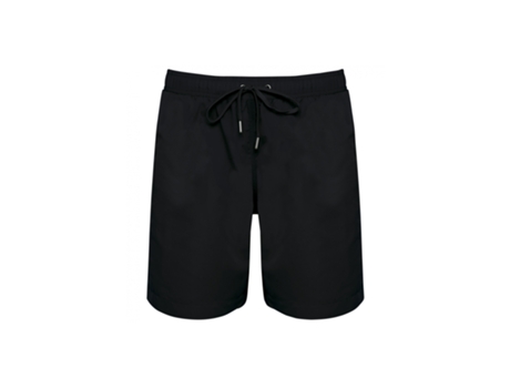 Pantalones Cortos de Baño para Hombre de Playa KARIBAN PREMIUM (3XL - Poliamida - Negro)