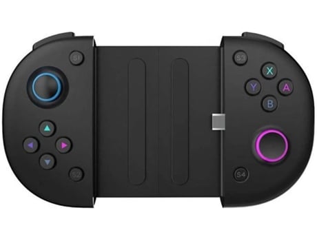 Enkers wireless game controller telescopic for android system mobile gamepad controlador de jogos com joystick extensível e interface type-