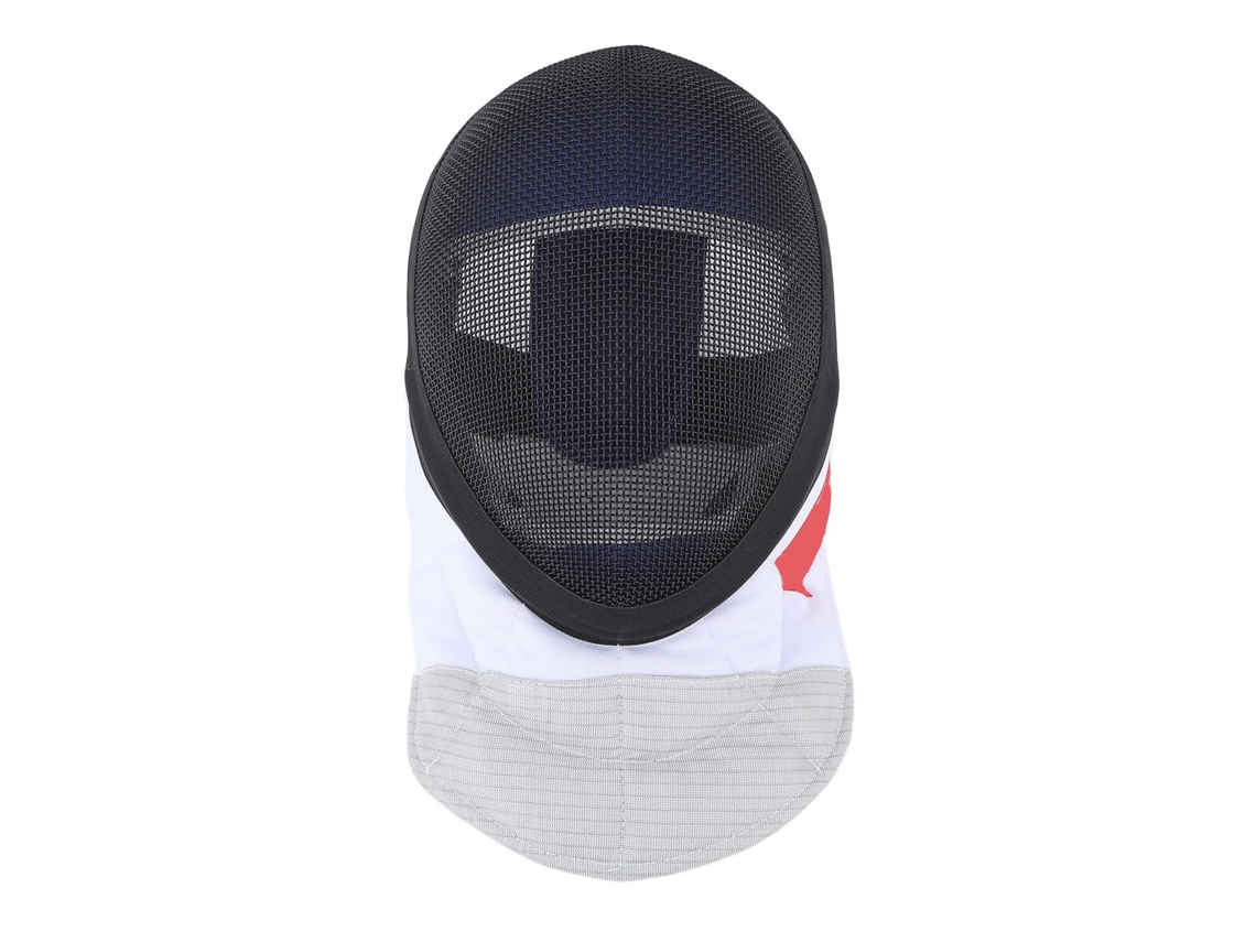 Máscara de esgrima con casco protector y chaleco acolchado para entrenamiento y competición - Negra S
