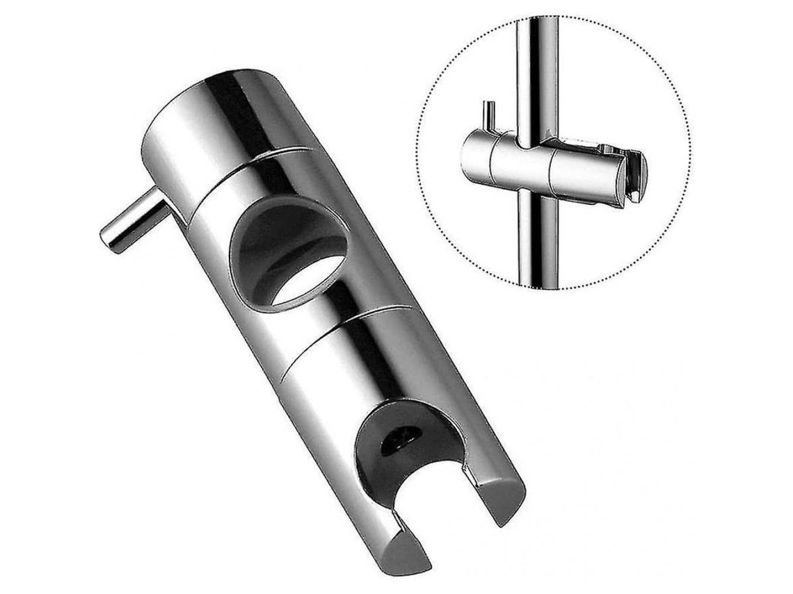 Soporte Ajustable Para Cabezal De Ducha, Soporte De Abs Plateado Para Cabezal De Ducha, Repuesto Para Barra De Ducha Znx De 22 Mm