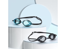 JILLIOPER Gafas de natación de competición con tecnología de vanguardia, correa de silicona con diseño ergonómico, hidrodinámicas y de perfil bajo para nadadore