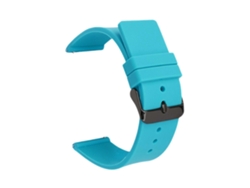Correa de silicona de repuesto premium con hebilla metálica de 22 mm para relojes inteligentes. GOKOCO