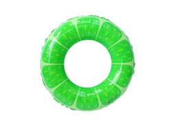 Anillos de fruta inflables verdes para piscina y playa, juguetes para niños y adultos