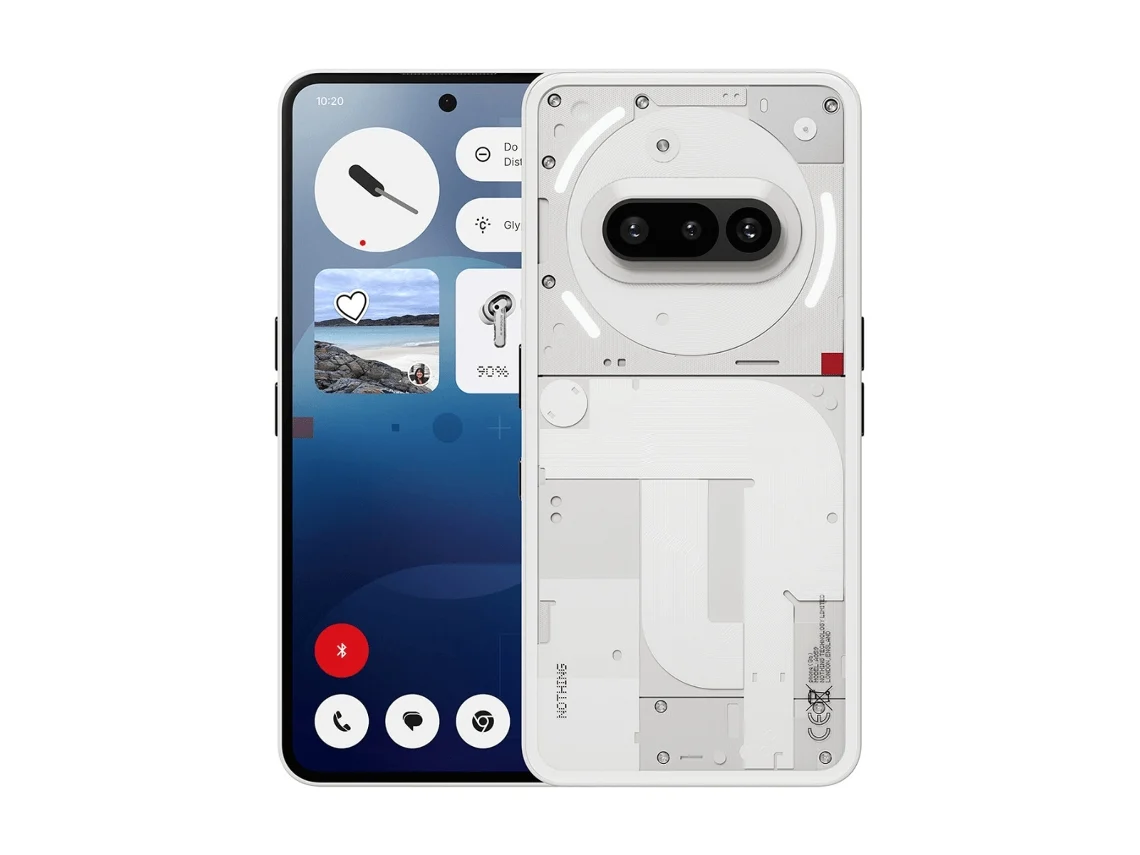 Smartphone NOTHING Phone 3a 5G (6.77'' - 8 GB - 128 GB - Blanco