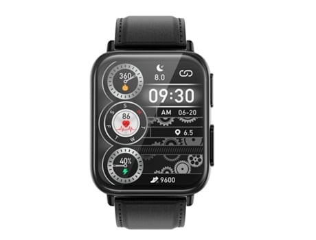 Smartwatches 1 91 Pulgadas Pantalla Ip68 Resistente Al Agua Negro AUJEZON