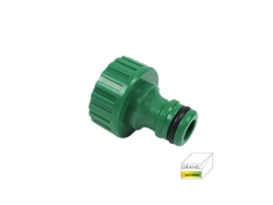 Adaptador de manguera de plástico Saturnia Bulk 3/4 hembra