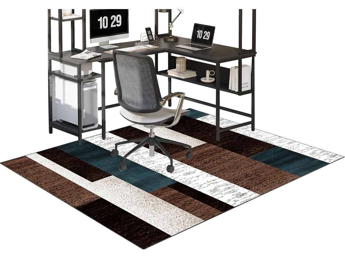 Alfombrilla Protectora Suelo Oficina, Duros, Xunzheng Sillas Juegos, Suelos Protege Parquet,, 70 X 100 Cm