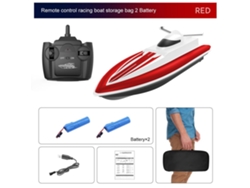 Rebe-barco De Carreras Rc Eléctrico Impermeable 2.4g Para Niños, 4 Canales, Alta Velocidad, Recargable