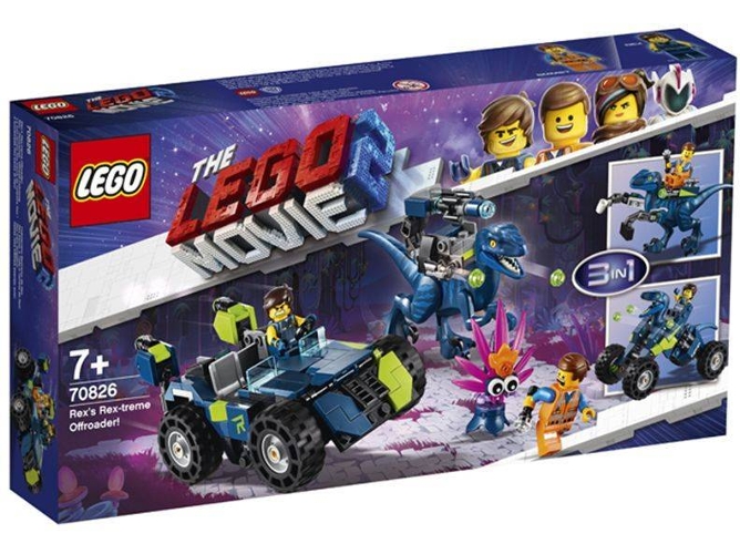 LEGO The LEGO Movie: LEGO Todoterreno Extreme rex- 70826 (Edad Mínima: 7 - 236 Piezas)