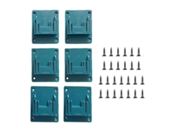 Juego De 6 Soportes De Pared Para Herramientas Eléctricas Makita De 18 V, Acero Inoxidable.