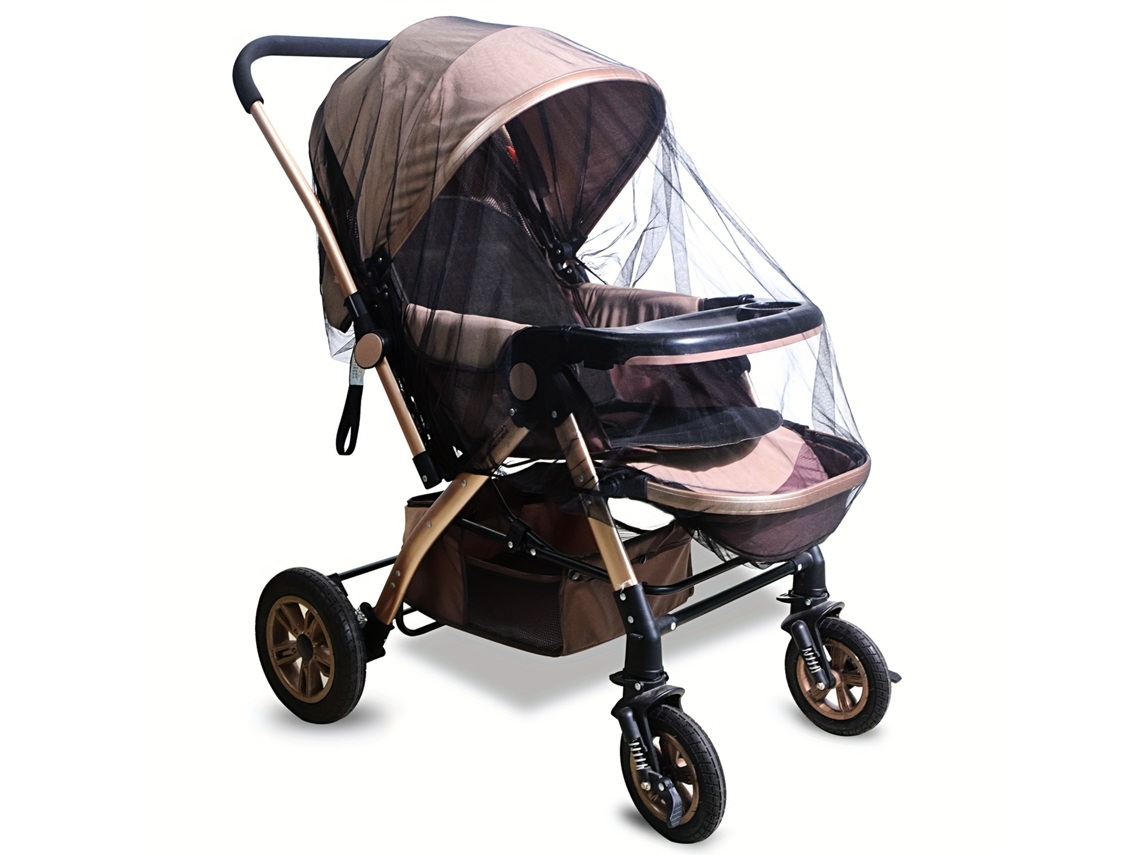 Mosquitera Negra Para Cochecitos De Bebé: Muy Resistente, Ideal Para Niños, Educativa, Divertida Y Segura.
