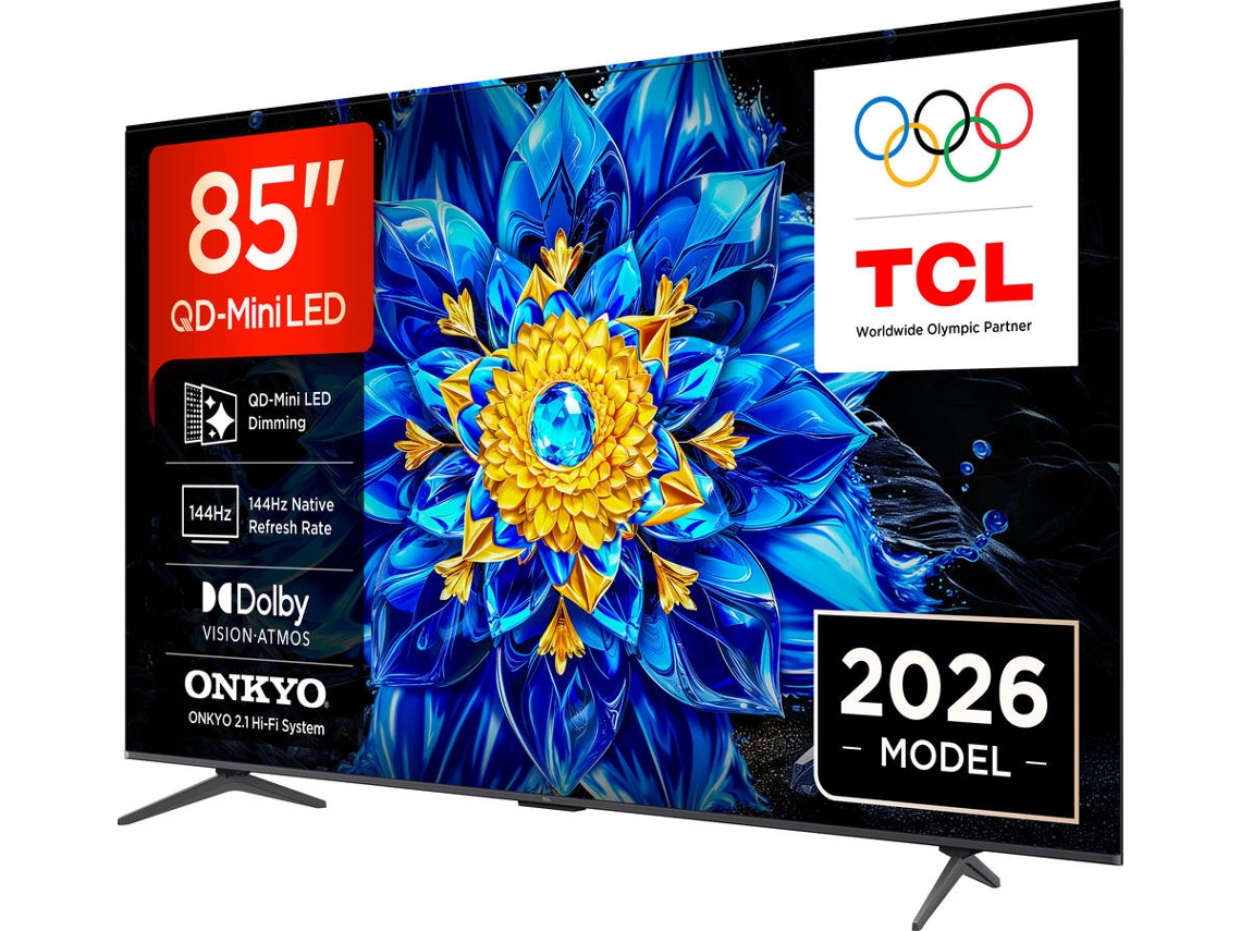 TV TCL 85P8L (QLED - 85'' - 216 cm - 4K Ultra HD - Smart TV)