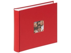 Álbum de fotos WALTHER Fun Rojo 22 x 22 cm