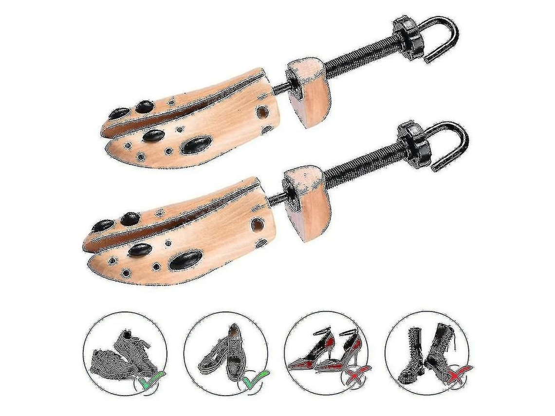 2 Pares/1 Par De Ensanchadores De Zapatos Resistentes Para Hombre Y Mujer, Tallas M 39-41