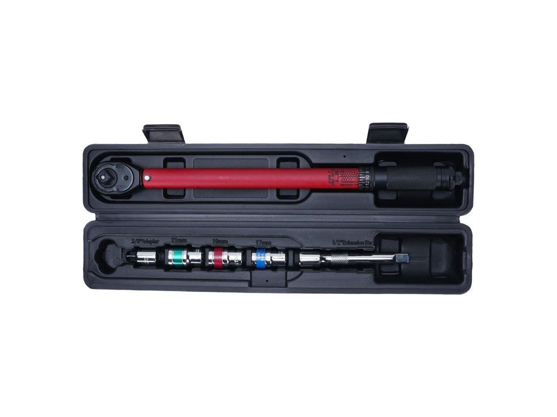 Llave dinamométrica de 1/2 pulgada, 20-230 Nm, con 72 dientes y liberación rápida para automóviles (sin marca)