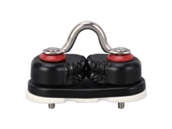 Vlrla-cleat De Cámara De Aluminio Con Rodamientos De Bolas Y Anillo Guía Para Vela, Kayak, Canoa Y Barco