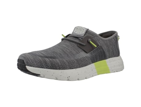 Zapatos de Hombre para Deporte HEY DUDE Sirocco Mode Tecido Gris (42)