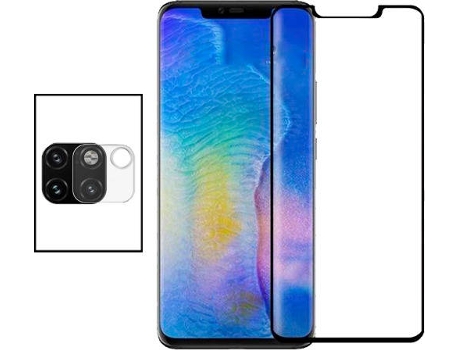 Kit Protector de Cámara Trasera Huawei Mate 20 Pro PHONECARE y Cristal Templado 5D Full Cover