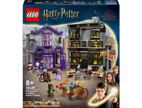LEGO Harry Potter Ollivanders y Fundas de Madam Malkin 76439