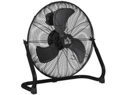 Ventilador De Mesa Eléctrico Portátil, 3 Velocidades, Inclinación 120°, Flujo De Aire Potente, Negro