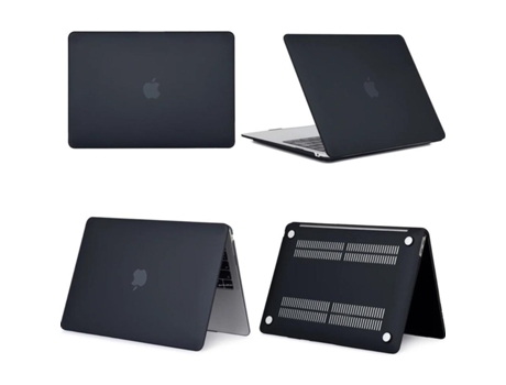 360 Cubierta De Teclado De Pantalla Protectora Para Macbook Pro 13 2017 A1706 Negro