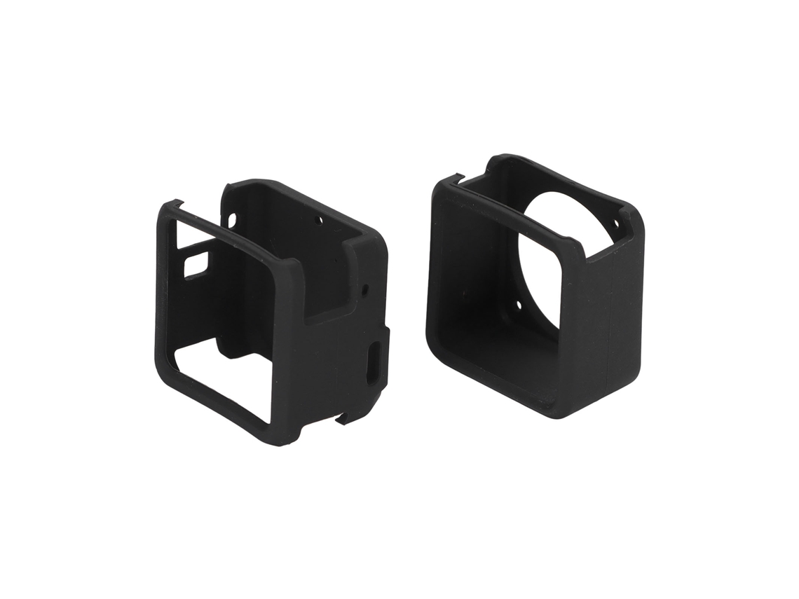 Carcaca De Camera Combo Em Silicone Macio Anti-choque Anti-arranhao Para Dji Action 2