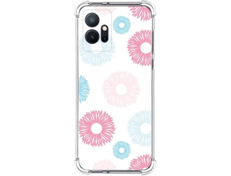 Carcasa para Vivo Y55 5G TUMUNDOSMARTPHONE Dibujos Antigolpes Flores 06 Multicolor