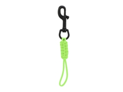 Cuerda De Buceo Manual De Acero Inoxidable 316 Con Gancho De Resorte Para Equipo Bcd - Verde