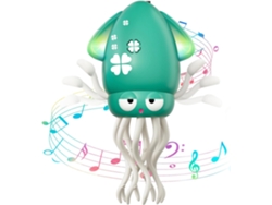 Juguete De Calamar Bailarín Para Bebés, Recargable, Con Música Mágica Y Bailando, Para Niños De 3 A 10 Años (verde)