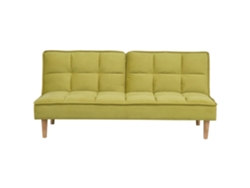 Sofá cama BELIANI Siljan de Poliéster Verde 177x80x80