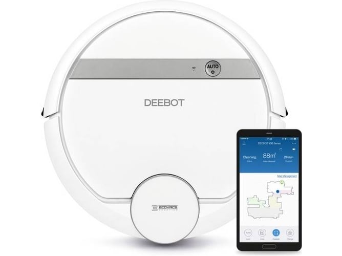 Aspirador Robot ECOVACS Deebot 900 (Autonomía: 100 min)