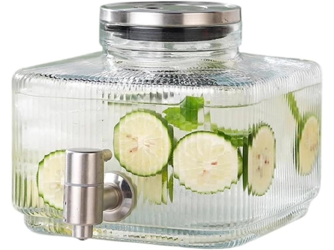 Dispensador De Bebidas De Primera Calidad Con Tapa De Acero Inoxidable - Automático Para