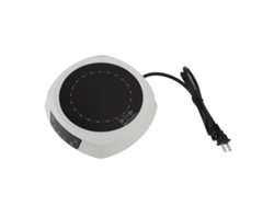 Mini estufa eléctrica de cerámica portátil de 800 W para hervir agua y preparar té y café.