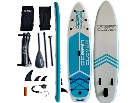 Set De Stand Up Paddle CLOVER FITNESS Sunset