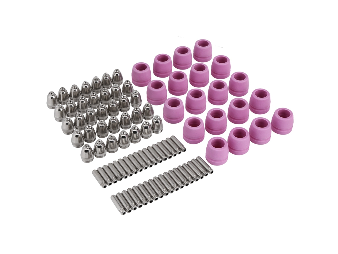 Kit De 90 Piezas Consumibles Para Torcha De Corte Plasma: Electrodos, Boquillas Y Copas