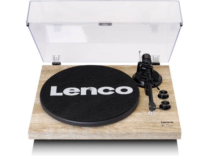 Lenco Lbt188 Tocadiscos de por correa beige 3345 rpm giratorio straight tonearm corriente