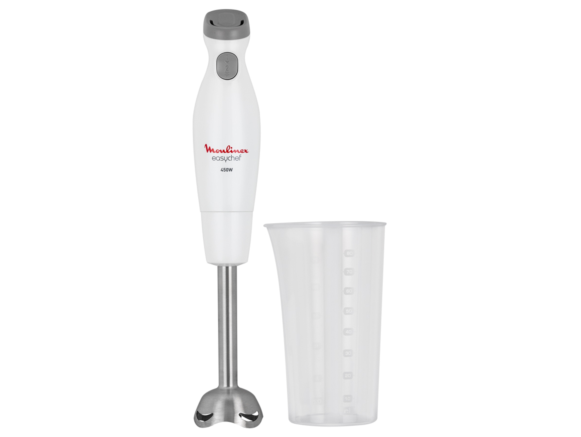 Batidora de mano MOULINEX DD451110 Easy Chef (450 W - Blanco)