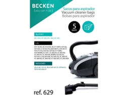 Bolsas para aspirador BECKEN REFª629 (5 unidades)