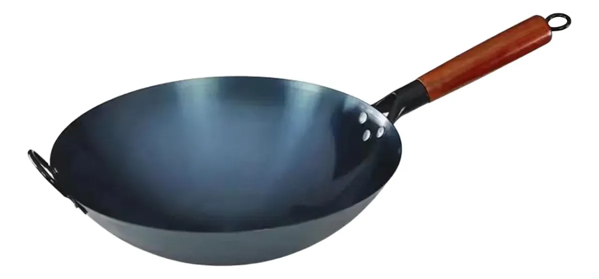 Sartén wok antiadherente de 30 cm con asas Earsvayotoy
