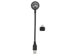 NEVEANCE Proyector de Estrellas USB Luz Nocturna LED Control por Voz Rotación 360° Ajustable Portátil para Coche y Hogar