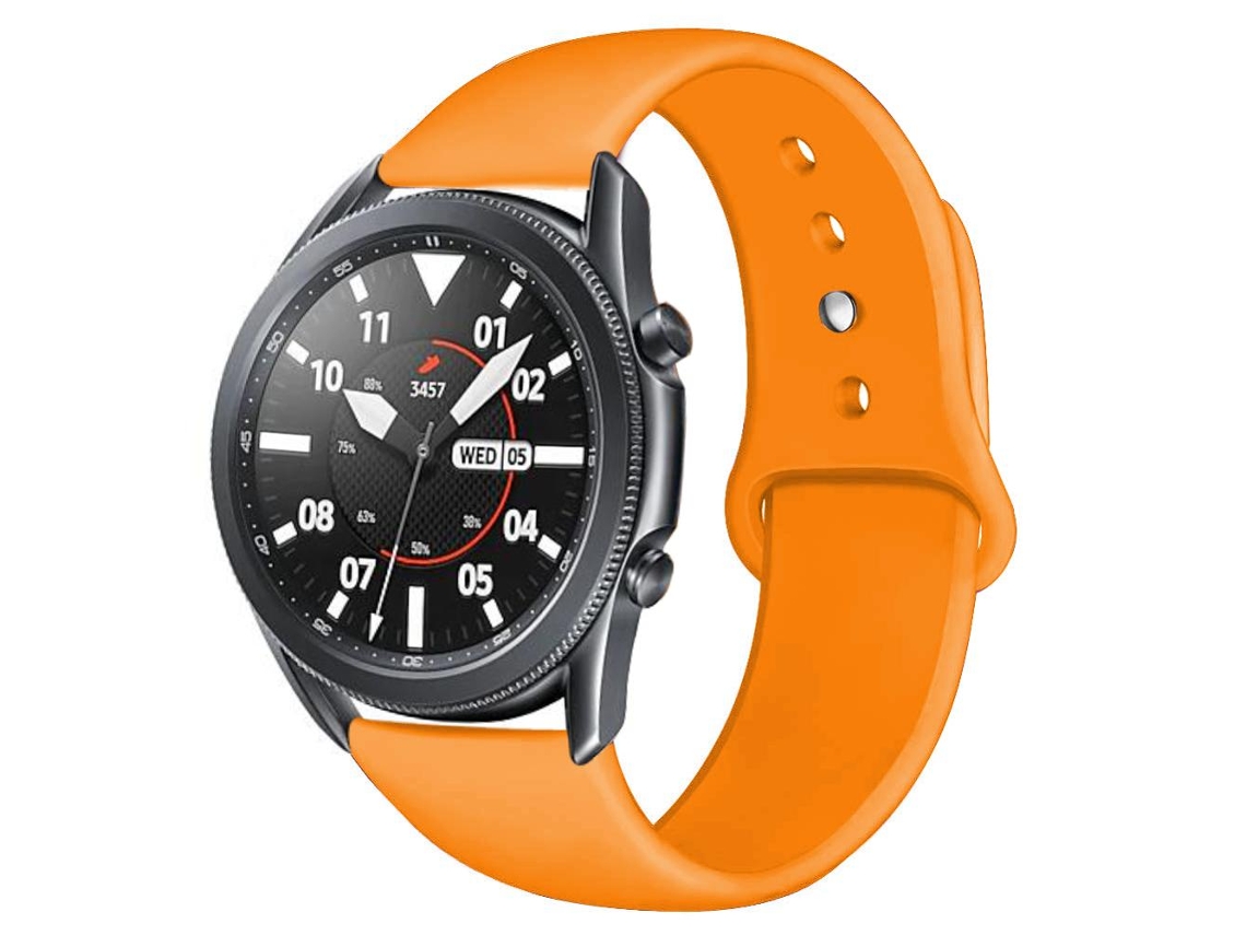 Correa Silicona Líquida para Fossil gen 5 Naranja