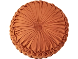 Cojín Redondo Calabaza - Terciopelo 3d 38cm