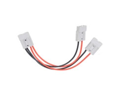 Conector De Carga Para Carretilla Elevadora Eléctrica De 600 V Y 50 A Con Cable De Cobre Y Carcasa De Policarbonato De 6 A 12 Awg.