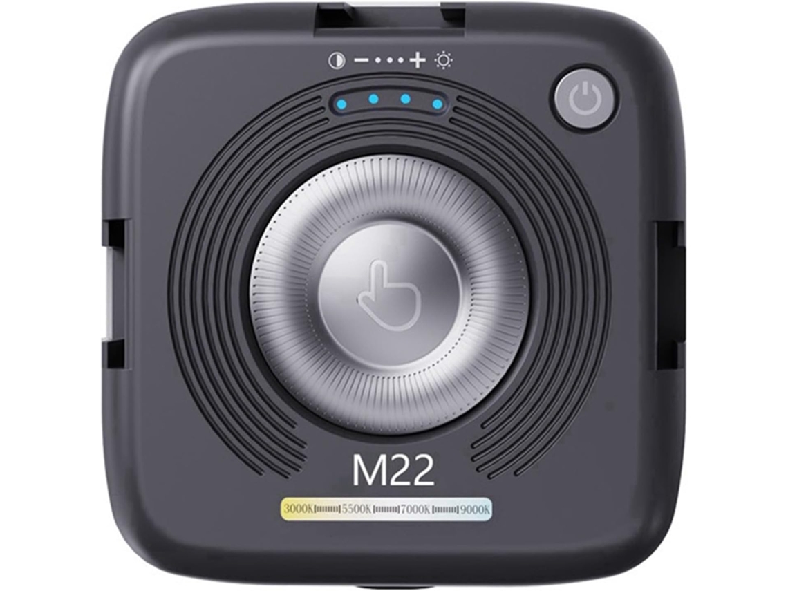 Luz Led Magnética M22 Para Selfies, Con Clip Y Doble Temperatura De Color.